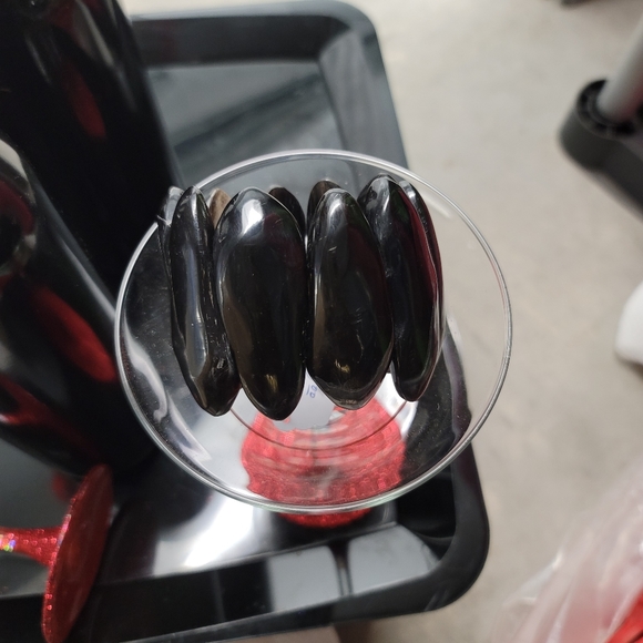 Black cuff braclet - Picture 3 of 3